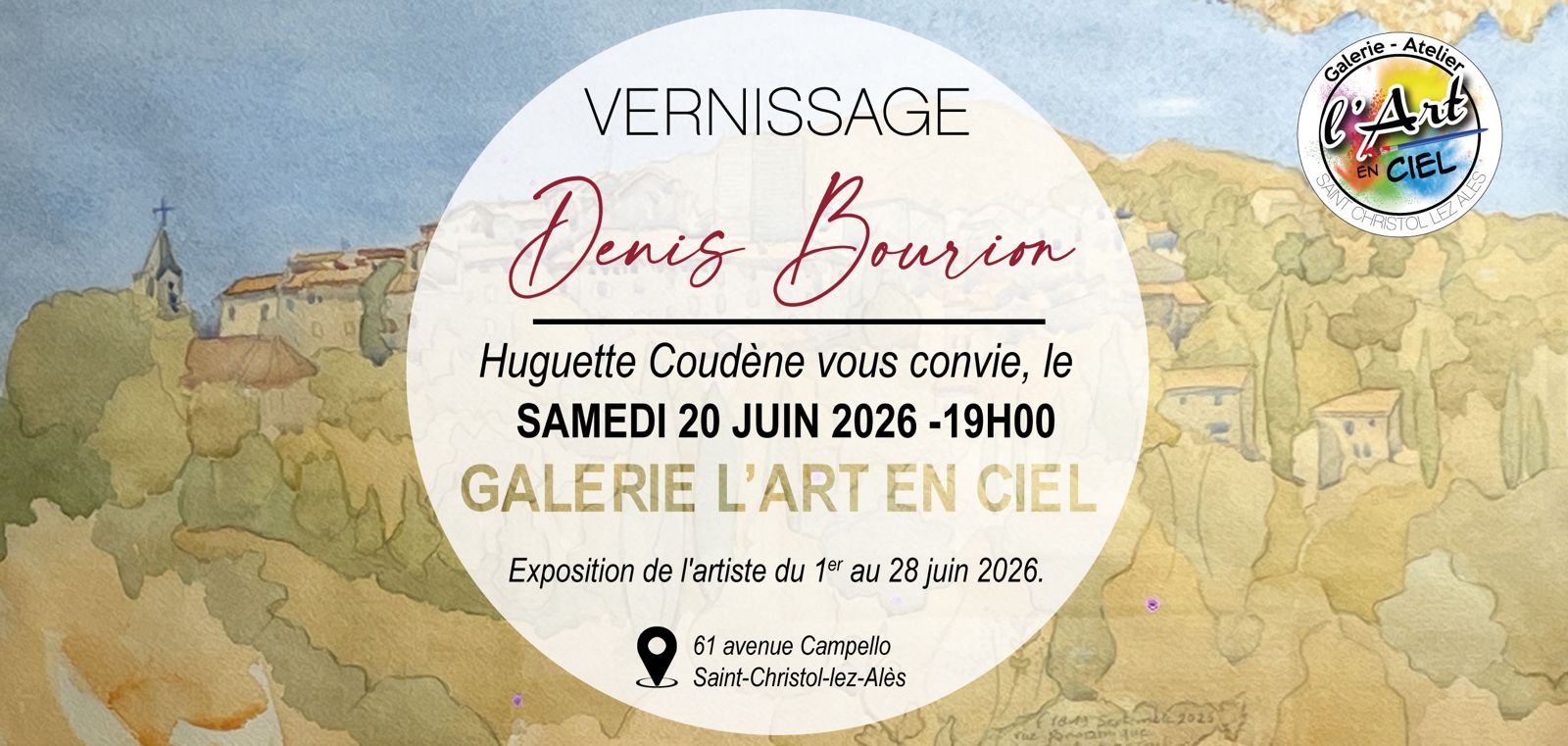 Vernissage Denis Bourion